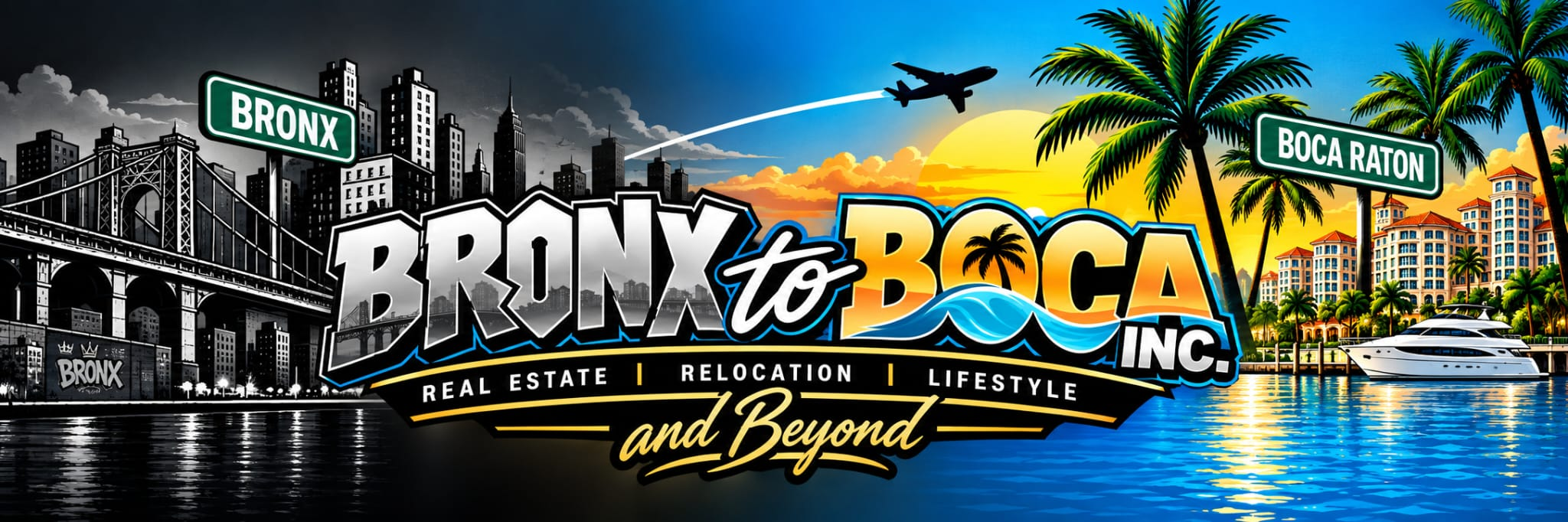 Bronx to Boca Inc. and Beyond — Real Estate, Relocation, Lifestyle. From the New York skyline to the Boca Raton waterfront.